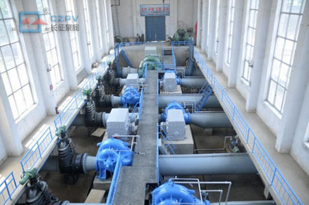 中開泵現場安裝完成圖 中開泵現場安裝完成圖