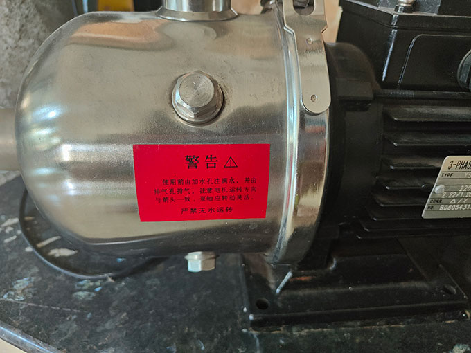 增壓泵空轉多久會燒壞？